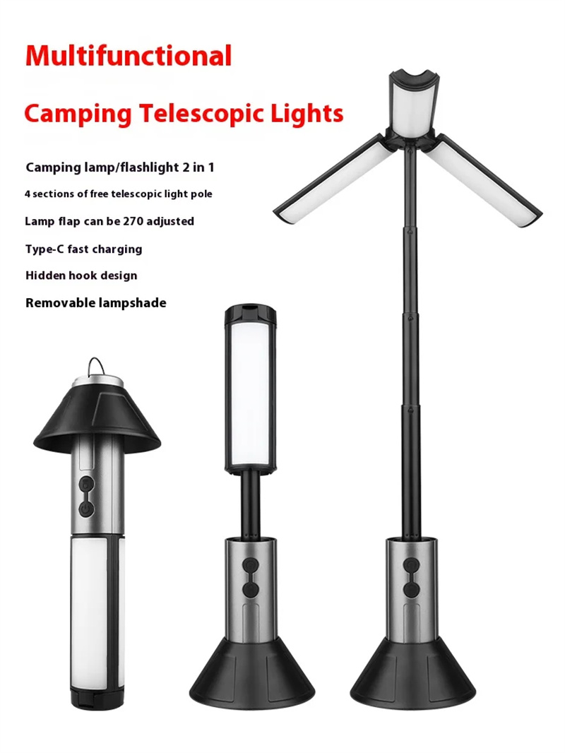 Bikight-Folding-LED-Bright-3-Sided-Lamp-Telescopic-Flashligh-Car-Repair-Working-Lights-Dimmable-Wate-2023706